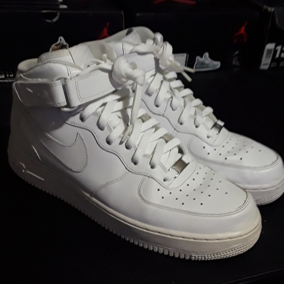 white air force size 11